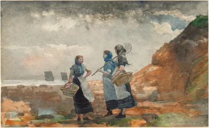Trois filles de pêcheurs